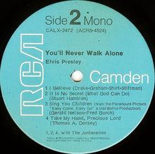 Load image into Gallery viewer, Elvis* : You'll Never Walk Alone (LP, Comp, Mono, Hol)
