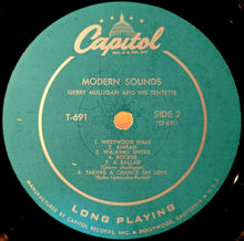 Laden Sie das Bild in den Galerie-Viewer, Gene Norman Presents Gerry Mulligan And His Tentette*, Shorty Rogers And His Giants : Modern Sounds (LP, Comp, Mono, Scr)
