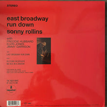 Charger l'image dans la galerie, Sonny Rollins : East Broadway Run Down (LP, Album, RE, RM, 180)
