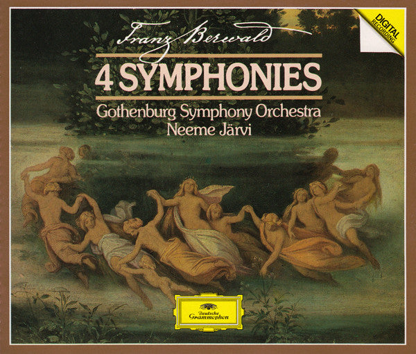 Franz Berwald - Göteborgs Symfoniker, Neeme Järvi : 4 Symphonies (2xCD, Album)