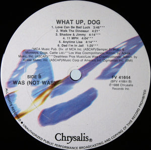 Was (Not Was) : What Up, Dog? (LP, Album)