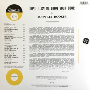 John Lee Hooker : Don't Turn Me From Your Door (LP, Album, RSD, Mono, Ltd, RE, Yel)