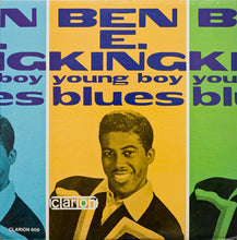 Laden Sie das Bild in den Galerie-Viewer, Ben E. King : Young Boy Blues (LP, Album, Comp, Mono)
