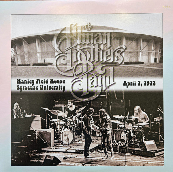 The Allman Brothers Band : Manley Field House, Syracuse University, April 7 1972 (3xLP, RSD, Num, Ora)