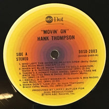 Load image into Gallery viewer, Hank Thompson : Movin' On (LP, Album)
