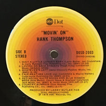 Load image into Gallery viewer, Hank Thompson : Movin' On (LP, Album)
