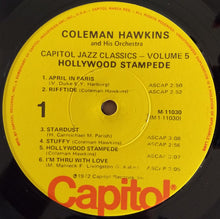 Load image into Gallery viewer, Coleman Hawkins And His Orchestra : Hollywood Stampede (LP, Comp, Jac)
