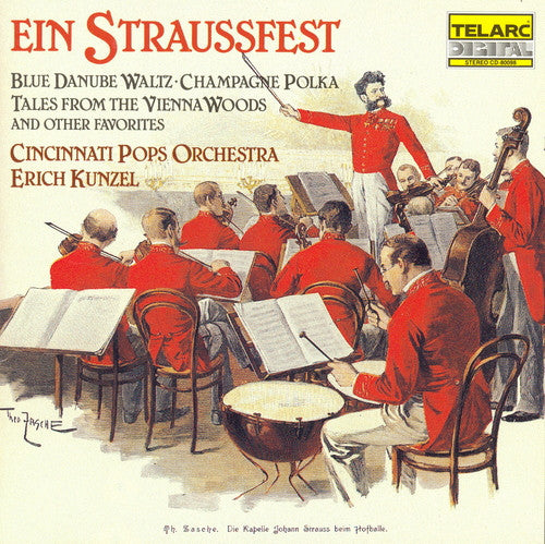 Erich Kunzel, Cincinnati Pops Orchestra : Ein Straussfest (CD, Album, RE, Mat)