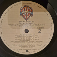 Load image into Gallery viewer, Gary Wright : The Right Place (LP, Album, Promo, Jac)
