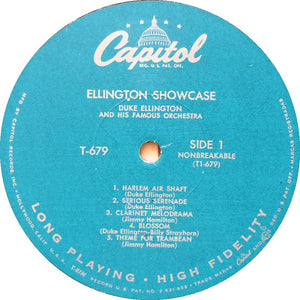 Duke Ellington And His Famous Orchestra* : Ellington Showcase (LP, Mono, gre)