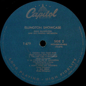 Duke Ellington And His Famous Orchestra* : Ellington Showcase (LP, Mono, gre)