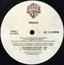 Load image into Gallery viewer, Prince : Partyman (12", Maxi, SRC)
