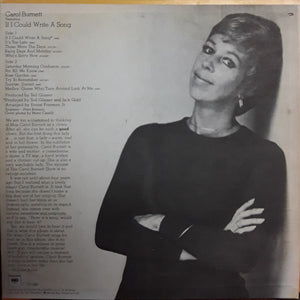 Carol Burnett : Featuring 'If I Could Write A Song' (LP, Album)