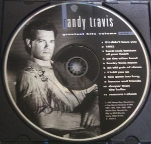 Randy Travis : Greatest Hits Volume One (CD, Comp, RP)