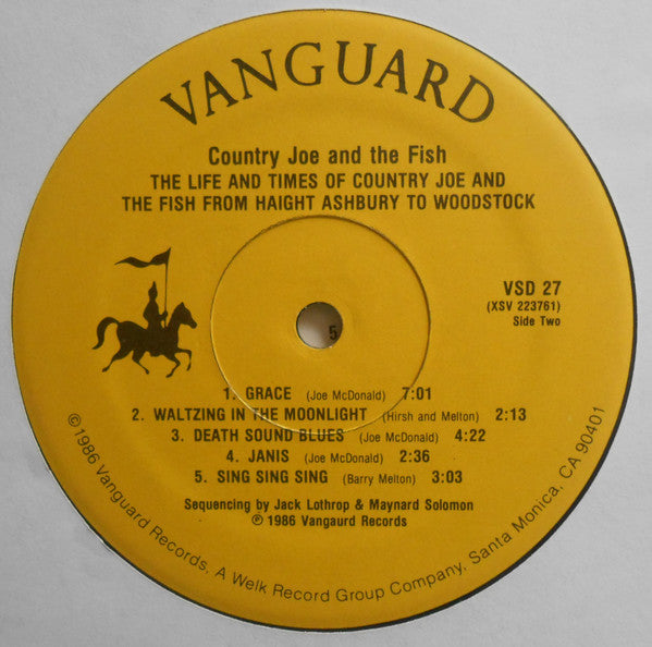 country joe and the fish box set Country Joe & The Fish* - The Life And Times Of Country Joe And The Fish From Haight-Ashbury To Woodstock