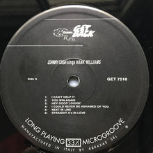 Laden Sie das Bild in den Galerie-Viewer, Johnny Cash : Sings Hank Williams (LP, RE, S/Edition, Aud)
