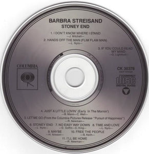 Barbra Streisand : Stoney End (CD, Album, RE, RM)