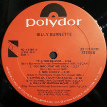 Laden Sie das Bild in den Galerie-Viewer, Billy Burnette : Billy Burnette (LP, Album)
