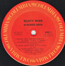 Load image into Gallery viewer, Rusty Wier : Stacked Deck (LP, Album)

