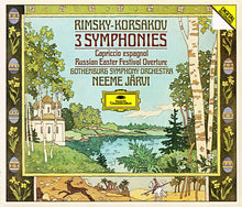 Charger l&#39;image dans la galerie, Rimsky-Korsakov*, Gothenburg Symphony Orchestra*, Neeme Järvi : 3 Symphonies / Capriccio Espagnol / Russian Easter Festival Overture (2xCD, Album)
