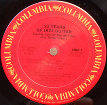 Laden Sie das Bild in den Galerie-Viewer, Various : 50 Years Of Jazz Guitar (2xLP, Album, Comp, Mono)
