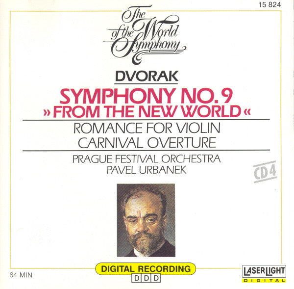 Dvorak* - Pavel Urbanek, Prague Festival Orchestra* - Tamás Pál, Hungarian State Orchestra : The World Of The Symphony, Vol. 4: Symphony No. 9 