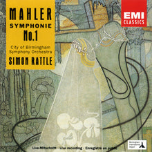 Charger l&#39;image dans la galerie, Gustav Mahler - City Of Birmingham Symphony Orchestra, Simon Rattle* : Symphonie No.1 (CD, Album)
