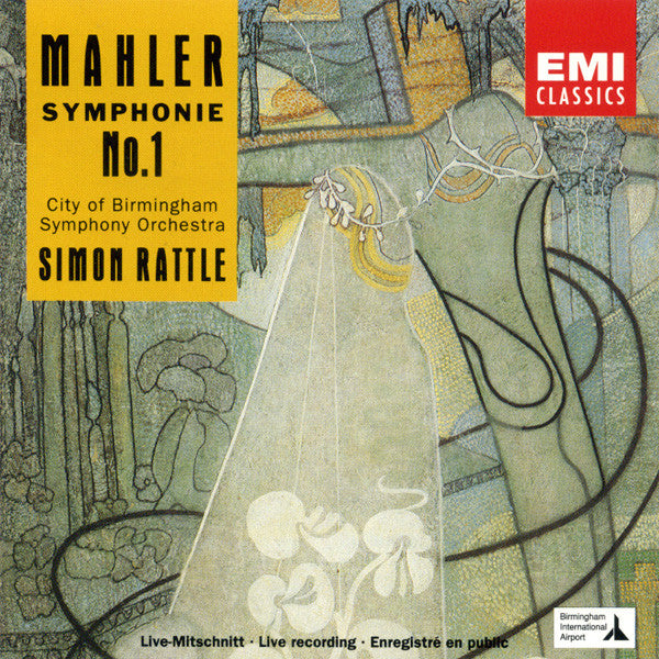 Gustav Mahler - City Of Birmingham Symphony Orchestra, Simon Rattle* : Symphonie No.1 (CD, Album)