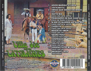Little Joe & The Latinaires : Adios Mariquita Linda (CD, Ltd, RE)