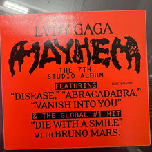 Laden Sie das Bild in den Galerie-Viewer, Lady Gaga : Mayhem (LP + LP, S/Sided, Etch + Album)
