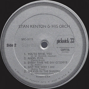 Stan Kenton Band* And June Christy : The Powerful Stan Kenton Band And The Pretty June Christy Voice With Stan Kenton (LP, Comp)