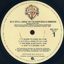 Charger l'image dans la galerie, Ashford &amp; Simpson : Is It Still Good To Ya (LP, Album, Los)
