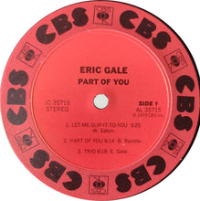 Load image into Gallery viewer, Eric Gale : Part Of You (LP, Album, RP, Ter)
