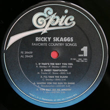 Charger l'image dans la galerie, Ricky Skaggs : Favorite Country Songs (LP, Comp, Ter)
