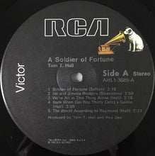 Load image into Gallery viewer, Tom T. Hall : A Soldier Of Fortune (LP, Album)
