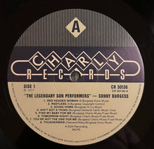 Load image into Gallery viewer, Sonny Burgess : The Legendary Sun Performers (LP, Comp, RE)
