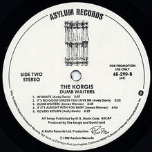 Load image into Gallery viewer, The Korgis : Dumb Waiters (LP, Album, Promo)
