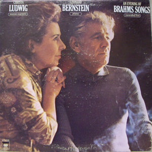 Christa Ludwig, Leonard Bernstein - Brahms* : An Evening Of Brahms Songs (LP, Album)