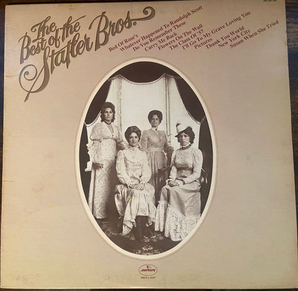 The Statler Brothers : The Best Of The Statler Brothers (LP, Comp)