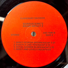 Load image into Gallery viewer, Warren Kime : Warren Kime &amp; Brass Impact #2 (LP, Album)
