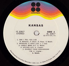 Load image into Gallery viewer, Kansas (2) : Kansas (LP, Album, Pit)
