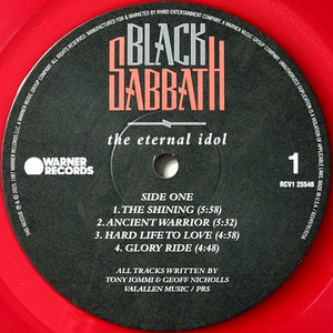 Black Sabbath : The Eternal Idol (LP, Album, RSD, Ltd, RE, RM, Rub)