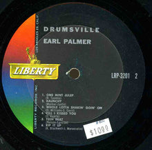 Charger l&#39;image dans la galerie, Earl Palmer : Drumsville! (LP, Album, Mono)
