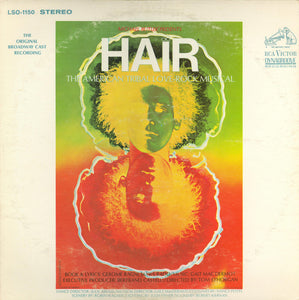 Various : Hair - The American Tribal Love-Rock Musical (The Original Broadway Cast Recording) (LP, Album, Ind)