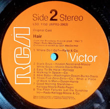 Load image into Gallery viewer, Various : Hair - The American Tribal Love-Rock Musical (The Original Broadway Cast Recording) (LP, Album, Ind)
