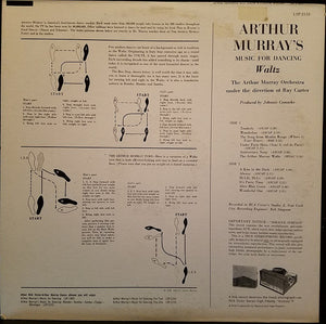 The Arthur Murray Orchestra : Arthur Murray's Music For Dancing - Waltz (LP)