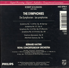 Charger l&#39;image dans la galerie, Schumann* - Bernard Haitink, Royal Concertgebouw Orchestra* : The Symphonies (2xCD, Comp)
