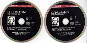 Schumann* - Bernard Haitink, Royal Concertgebouw Orchestra* : The Symphonies (2xCD, Comp)