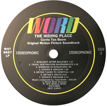 Laden Sie das Bild in den Galerie-Viewer, Tedd Smith : The Hiding Place: Original Motion Picture Soundtrack (LP, Album)

