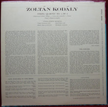 Load image into Gallery viewer, Zoltán Kodály / Tátrai String Quartet* : String Quartet No. 1, Op. 2 (LP, Album)

